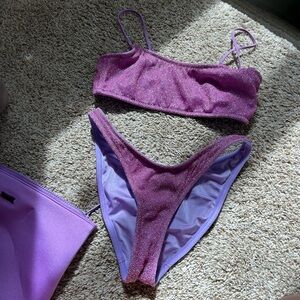 Sparkle Purple Bikini from Triangl!